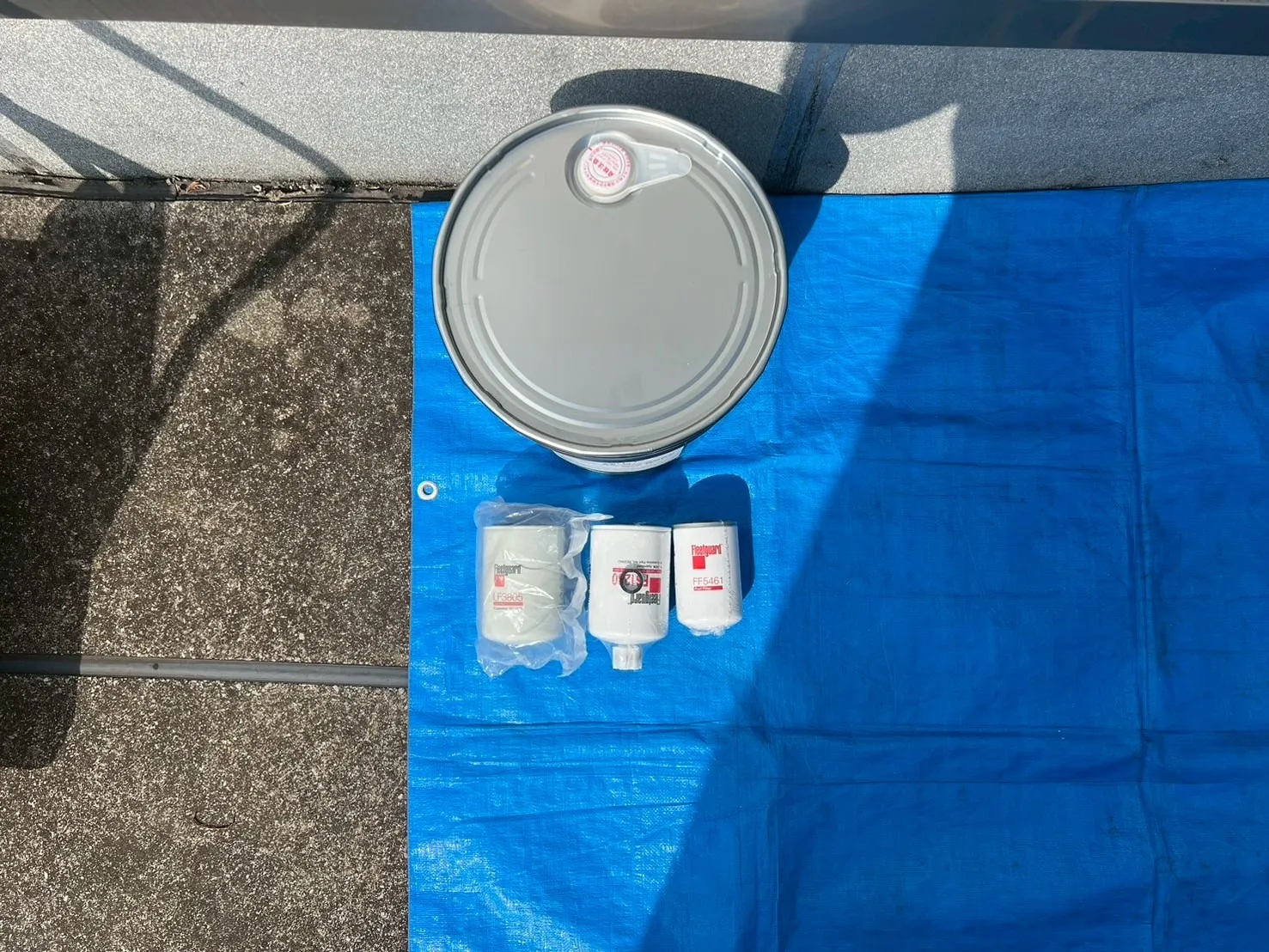 交換していく部材一式