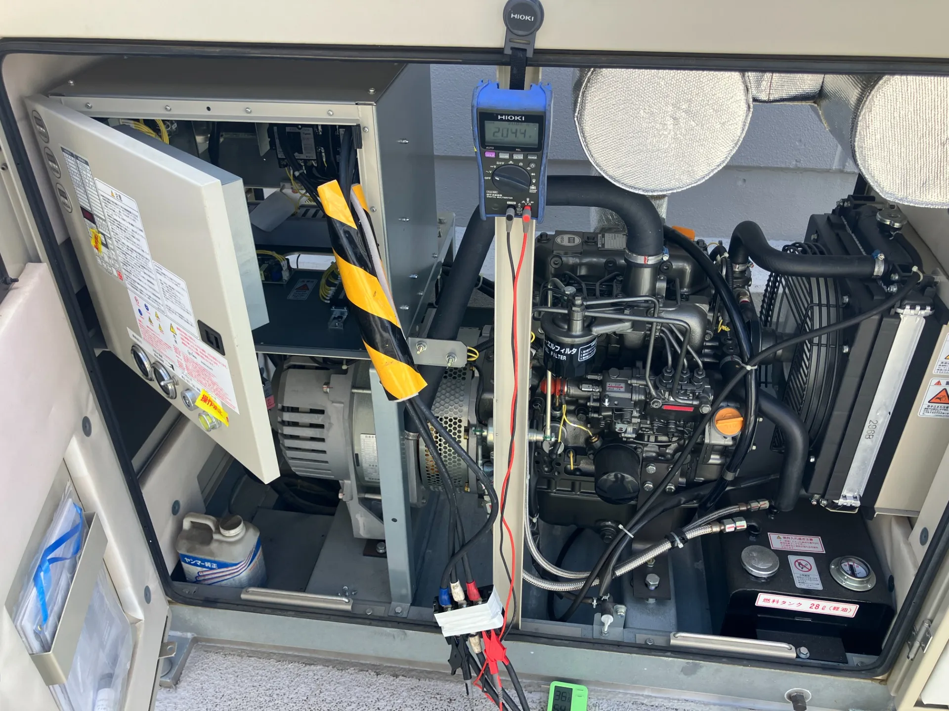 非常用発電機の法定点検｜対象・周期・負荷試験と整備の確認ポイント